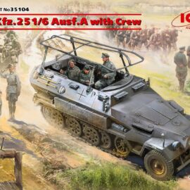 ICM 1/35 Sd.Kfz.251/6 Ausf.A with Crew