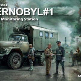 ICM 1:35 Chernobyl#1. Radiation Monitoring Station