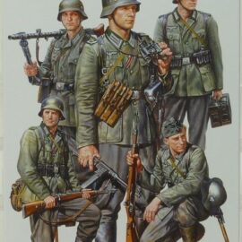 TAMIYA German Infantry Set (Mid-WWII) 1/35