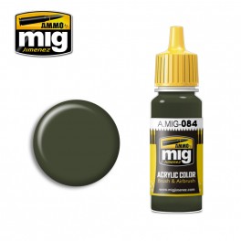 AMMO MIG – acrylic paint, 17ml. – AMIG0084 NATO GREEN