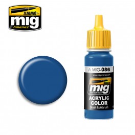 AMMO MIG – acrylic paint, 17ml. – AMIG0086 BLUE (RAL 5019)