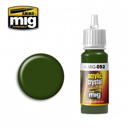 AMMO MIG – acrylic paint, 17ml. – AMIG0092 CRYSTAL GREEN