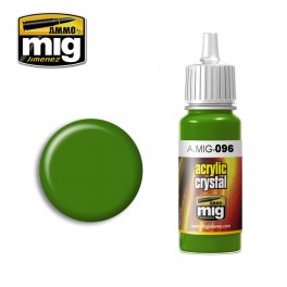 AMMO MIG – acrylic paint, 17ml. – AMIG0096 CRYSTAL GREEN PERISCOPE (AND TAIL LIGHT ON)