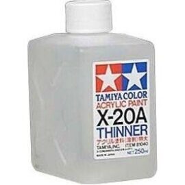 Tamiya – X-20A Acrylic thinner, 250ml