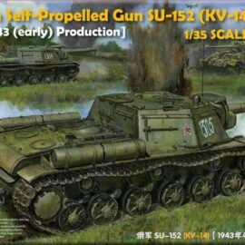 Russian Self-Propelled Gun SU-152 (KV-14) [April, 1943 (early) Production]