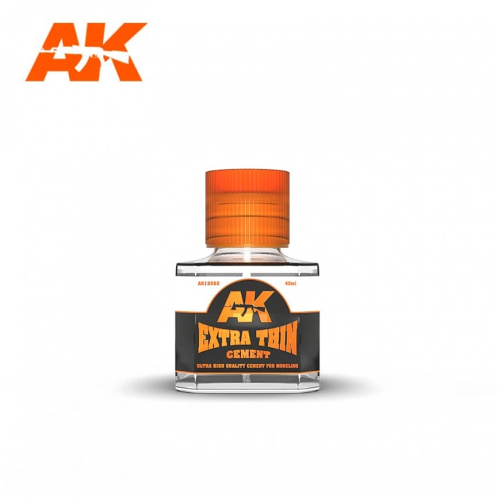 AK INTERACTIVE: EXTRA THIN CEMENT 40ml